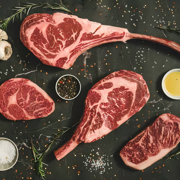 进口牛肉产品展示